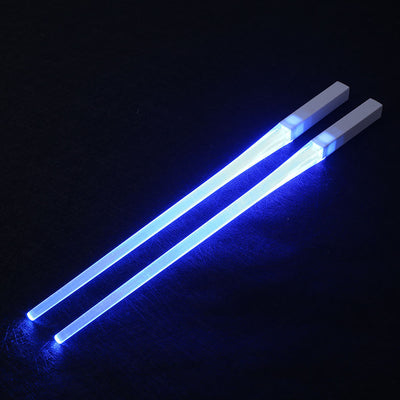 Glowing chopsticks